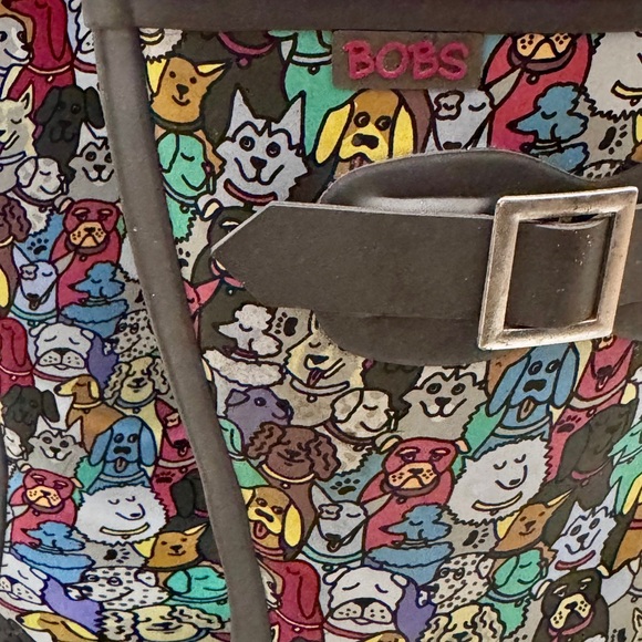 BOBS from Skechers Colorful Dog Print Rain Boots - Picture 6 of 7